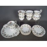 Royal Albert - A Winsome pattern tea service comprising six cups, six saucers, six side plates,