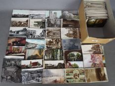 In Excess of 400 Early-Mid century period topographical postcards to include real photos and street