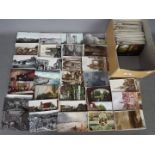 In Excess of 400 Early-Mid century period topographical postcards to include real photos and street