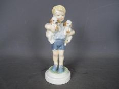 Royal Worcester - a Royal Worcester figurine entitled Monday's Child,