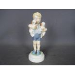 Royal Worcester - a Royal Worcester figurine entitled Monday's Child,