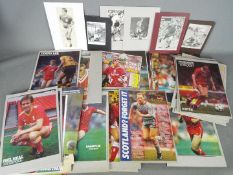 Sporting - a collection of Liverpool FC autographed pictures from 1970s to 1980s