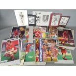 Sporting - a collection of Liverpool FC autographed pictures from 1970s to 1980s