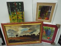 R. Grundy / R. D. Taylor - Four original Paintings.