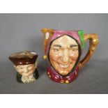 Royal Doulton - two Royal Doulton Toby jugs,