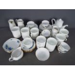 A collection of tea wares comprising Wedgwood and Colclough.