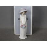 Lladro - A boxed 2004 Events Creation figurine entitled Little Lady, # 8022,