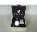 A gentleman's Vialli Calendar wristwatch,