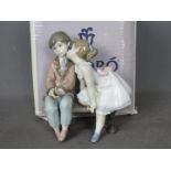 Lladro - A boxed figural group entitled Ten And Growing, # 7635,