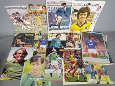 Sporting - a collection of Everton FC autographed pictures from 1970s to 1980s