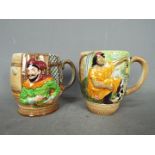 Beswick - two Beswick tankards,