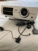 An Epson projector,