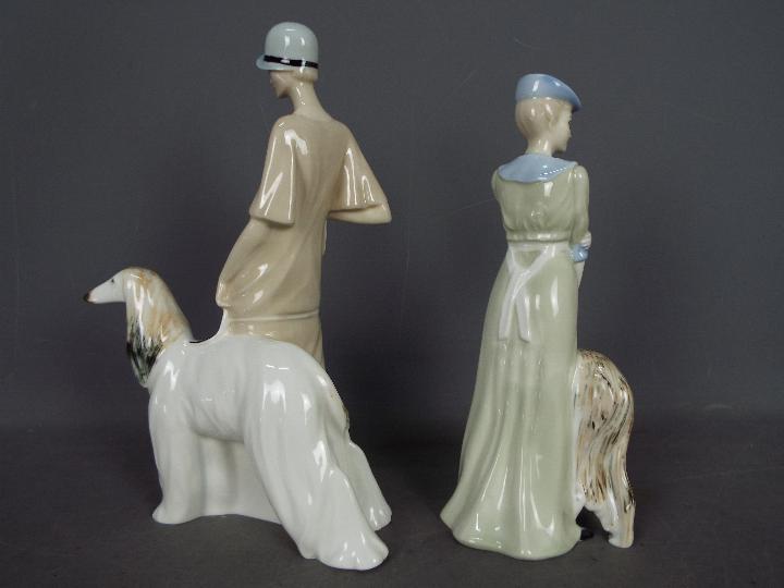 Royal Doulton - Two large figurines from the Reflections series comprising Park Parade HN3116 and - Image 2 of 3