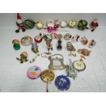 Aurora Hidden Treasure Trinket boxes and similar, Christmas decorations vintage and later,