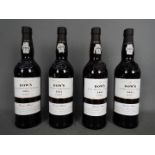 Port - Four bottles of Dow's Late Bottled Vintage 2001.