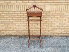 A gentleman's valet stand,