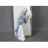 Nao - A boxed figurine King Balthasar With Jug, # 0414, approximately 28.5 cm (h).