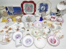 Royal Commemorative Ceramic / Glass Collection # 13 - 19th Century, Victorian and later.