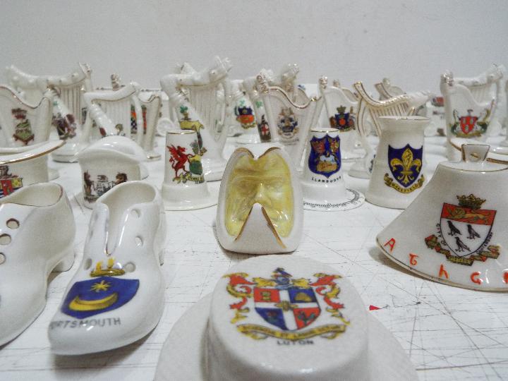 Crested Ware China - Mostly Harps and Train carriages. - Image 5 of 5