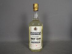 Gin - A 26⅔ Fl Ozs bottle Of Booth's Finest Dry Gin, 70° proof, a 1960's bottling, level low neck.