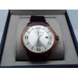 A Montegrappa wrist watch in presentation box