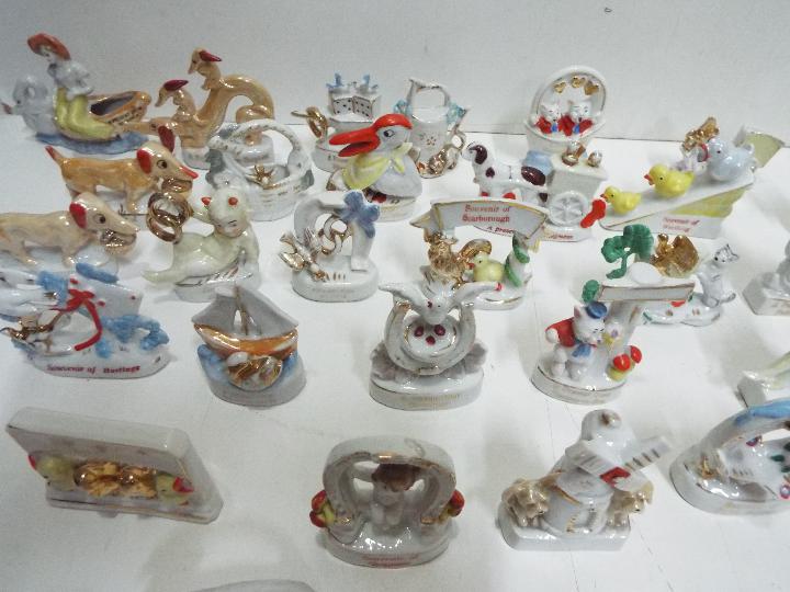 Extensive Collection of Ceramic "Souvenir from" or "Present from" U.K. towns and cities. - Image 5 of 12