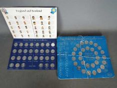Two ESSO World Cup Coin Collections comprising 'England World Cup Team 1970' and 'England and