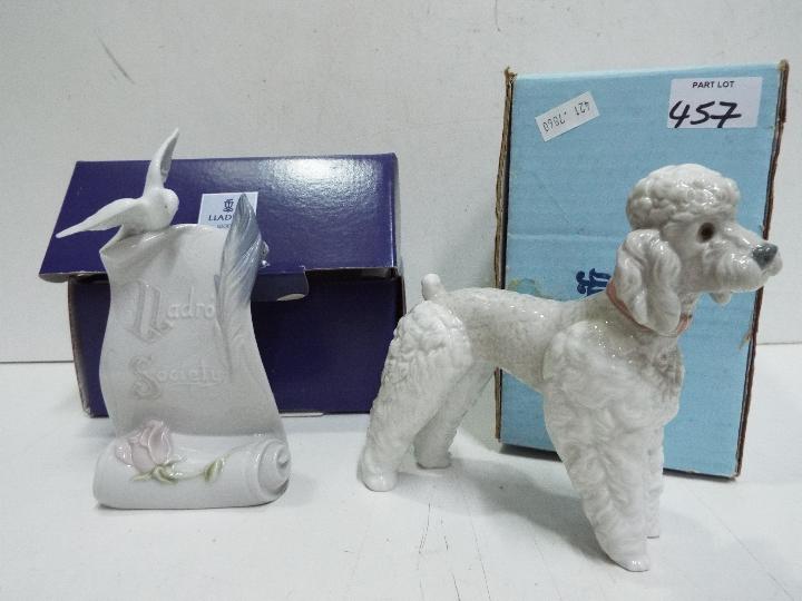 Lladro - Two animal figures(boxed). One is a Lladro society model. - Image 2 of 5
