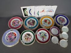 A quantity of ceramics, predominantly Royal Horticultural Society collector plates, cups,