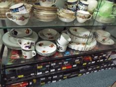 Royal Worcester - A quantity of Evesham tablewares, approximately 26 pieces.