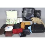 Lot to include handbags, purses, wallets, cosmetics and similar.