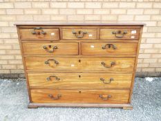 A chest of drawers measuring approximately 83 cm x 102 cm x 53 cm