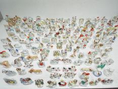 Extensive Collection of Ceramic "Souvenir from" or "Present from" U.K. towns and cities.