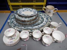 Lot to include T Rathbone & Co dinner wares and a quantity of Richmond Bone China tea wares.