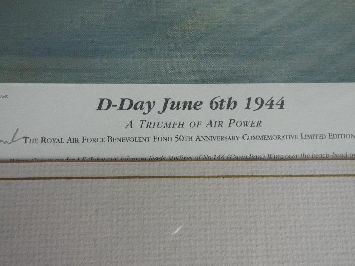 A limited edition print after Frank Wooton entitled D-Day June 6th 1944, - Image 6 of 10