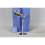 Swarovski - A crystal flower figurine Dalmally, from the Paradise Flowers series,