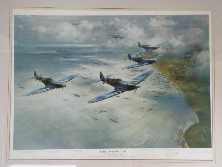 A limited edition print after Frank Wooton entitled D-Day June 6th 1944, - Image 2 of 10