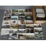 Deltiology - Over 500 early to mid period UK topographical with a few foreign and subjects cards