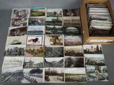 Deltiology - Over 500 early to mid period UK topographical with a few foreign and subjects cards