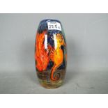 Anita Harris - a ceramic sea horse vase by Anita Harris,