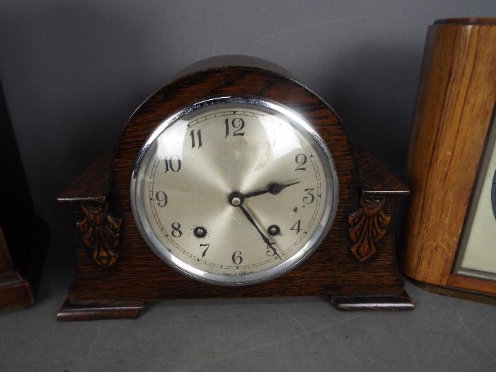 Lot to include a Telavox, wood cased clock, - Image 2 of 7