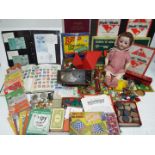 Vintage Collection = Stamps, Coins, Toys and Games.