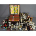 Lot to include vintage Disney Christmas decorations,