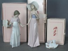 Nao - Three boxed figurines comprising To Light The Way # 1155,