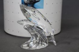 Swarovski - An Annual Edition Collectors Society figure Care For Me - The Whales 1991,