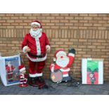 Christmas Decorations - An animated Singing Santa,