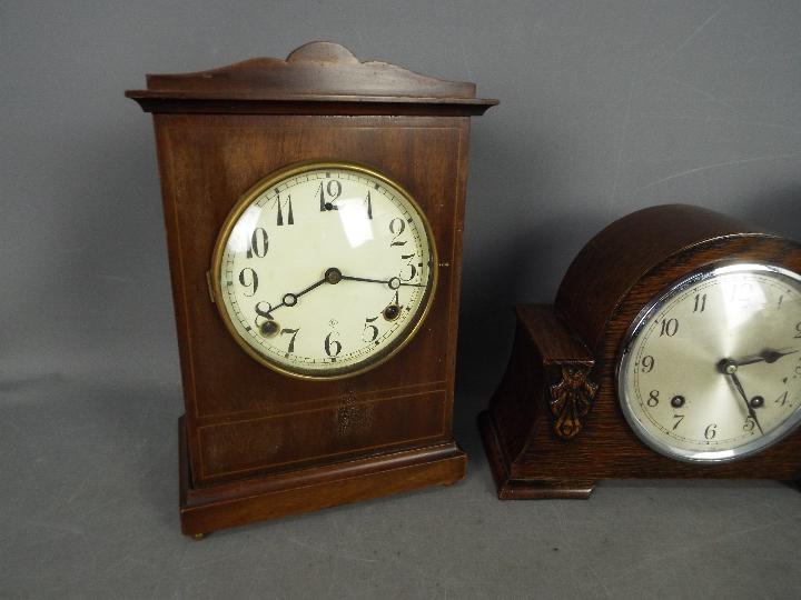 Lot to include a Telavox, wood cased clock, - Image 3 of 7