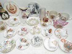 Royal Commemorative Ceramic / Glass Collection # 11 - 19th Century, Victorian and later.