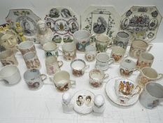 Royal Commemorative Ceramic / Glass Collection # 5 - 19th Century, Victorian and later.