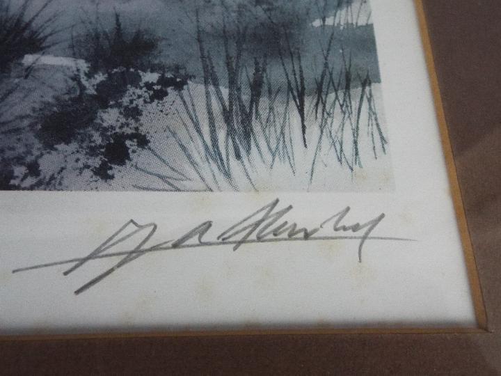 J A Hurley - two signed prints depicting - Image 5 of 7